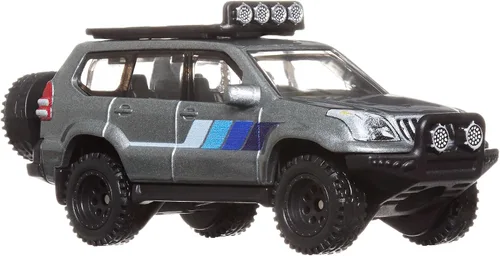 Vista 6 de Hot Wheels HKC70 Cultura Coche Off Road - 2005 Toyota Land Cruiser Prado 【3 años en adelante】