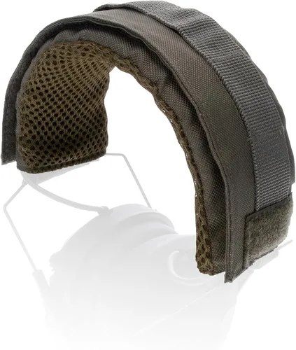 Vista 12 de Walker's Diadema envolvente para orejeras de tiro, cubierta universal transpirable para auriculares de protección auditiva, cierre de gancho y bucle