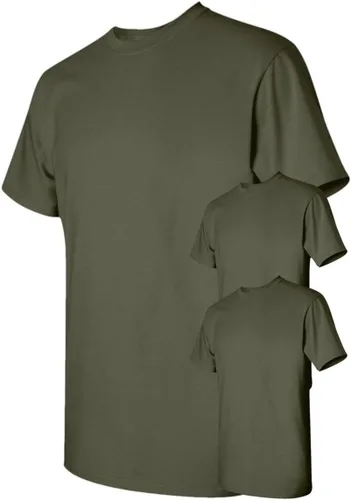 Vista 317 de Gildan Camiseta G500 para hombre Ceniza/baya