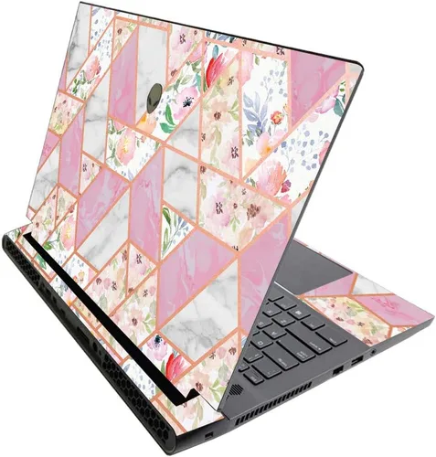 Vista 496 de MightySkins - Skin brillante con purpurina para Alienware M17 R3 (2020) y M17 R4 (2021) - Diversión de los años 90 Acabado duradero con purpurina