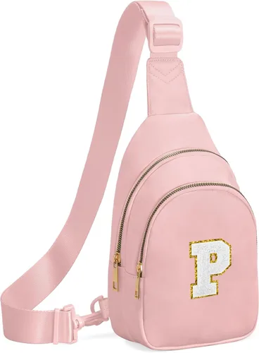 Vista 127 de Regalos de cumpleaños Viverte para niñas de 7, 8, 9, 10, 11, 12, 13 años, pequeño bolso cruzado de hombro con inicial, bolso cruzado de hombro