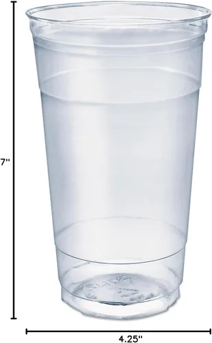 Vista 2 de SOLO TC32 Ultra Clear PETE - Vasos fríos, 32 oz, transparente, 300/cartón