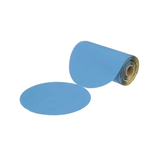 Vista 19 de 3M 3M-36142 Hookit disco abrasivo azul multi-agujero, 3" 80 Grado 50 discos, para aplicaciones de carrocería automática, preparación de pintura