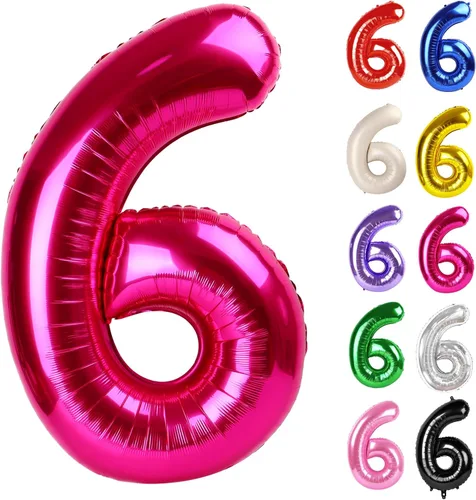 Vista 331 de Globo negro del número 0 de 40 pulgadas – globo número 0, decoraciones
