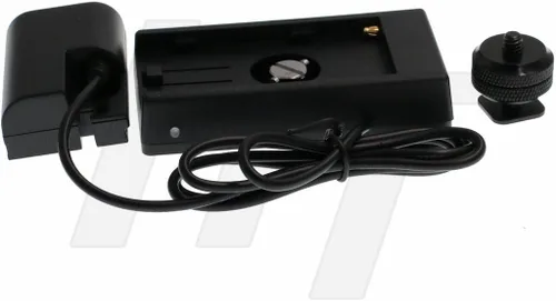 Vista 3 de HangTon - Batería falsa LP-E6 completamente decodificada NP-F970 770 Adaptador de placa de montaje 7.4V para cámara réflex digital Canon EOS R5 R6