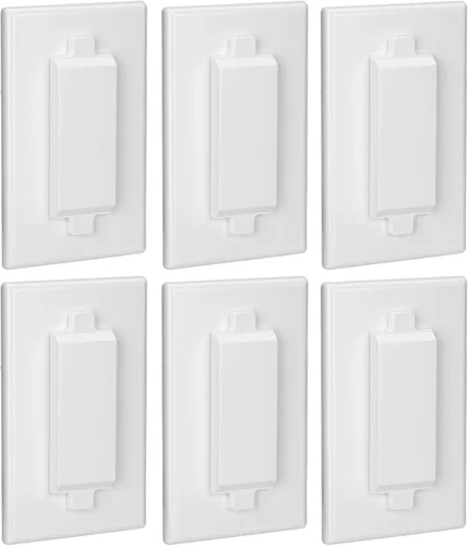 Vista 13 de Bates - Protector magnético para interruptor de luz, paquete de 2, transparente, a prueba de niños, cerradura, protector de interruptor de pared
