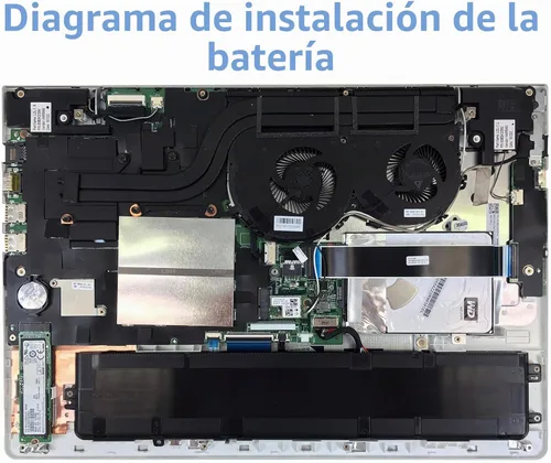 Vista 7 de Batería portátil de 45 Wh para Lenovo Y700 Y520 - L14M3P24 11.1V