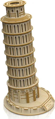 Vista 4 de Rompecabezas de madera 3D para adultos, modelo mecánico de castillo, kit de construcción de modelo de casa DIY, manualidades en madera, juguete