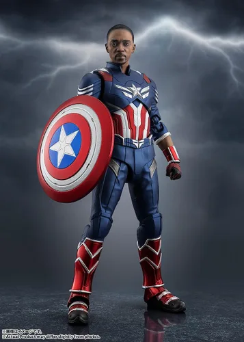 Vista 2 de TAMASHII NATIONS - Marvel - Figura de acción del Capitán América (Avengers: Doomsday) S.H.Figuarts Capitán América (Vengadores: Día del Juicio Final)