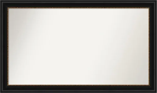 Vista 204 de Amanti Art Espejo personalizado, gran espejo de baño estrecho, espejo de pared o espejo de tocador de baño sobre el fregadero (24 x 24 pulgadas)