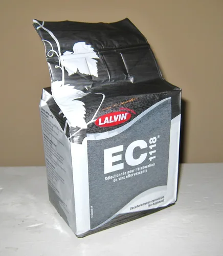 Vista 6 de LEVADURA DE VINO EC-1118 17.64 oz PAQUETE A GRANEL PARA FERMENTACIONES ALTAS EN ALCOHOL