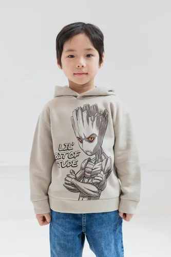 Vista 4 de Marvel Guardianes de la Galaxia Groot - Sudadera con capucha de forro polar para niños pequeños a grandes