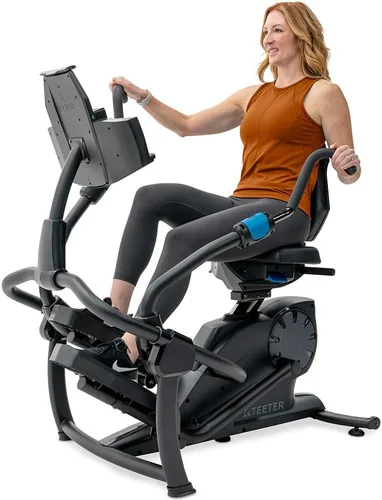 Vista 8 de Teeter FreeStep Recumbent Cross Trainer Stepper, Zero-Impact Exercise Bike Alternative w/Patented Physical Therapy Stride, Up to 350lb, Free App