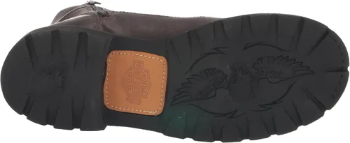 Vista 4 de Harley-Davidson Pearson - Botas de motocicleta de encaje para hombre de 8 pulgadas