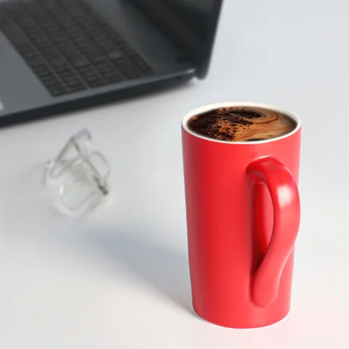 Vista 6 de harebe Tazas de café grandes de 20 onzas, taza de cerámica suave para pareja para oficina y hogar, hombres, papá, gran capacidad con tazas de asa