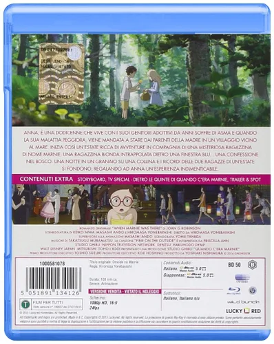 Vista 2 de Quando c'era Marnie Blu-ray Import anglais