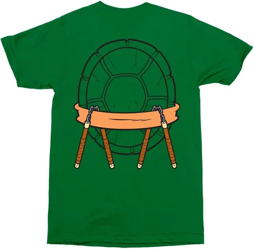 Vista 2 de Camiseta de disfraz de Michaelangelo Tortugas Ninja Mutantes Adolescentes