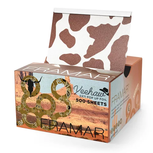 Vista 16 de Framar Láminas de pelo de lunares para resaltar, lámina de pelo desplegable para resaltar el cabello, láminas de resaltado para cabello, hojas