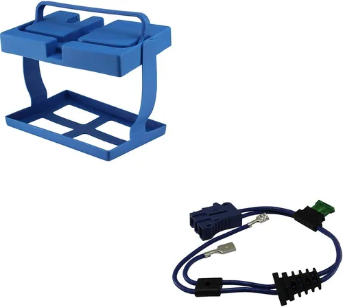 Vista 2 de Powertron Conector eléctrico y caja de repuesto para Blue Peg Perego - 12v Gaucho, Gator, Sportsman