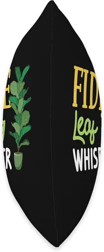Vista 2 de Fiddle Leaf Fig Ficus Lyrata Care - Almohada para interiores, 16 x 16 pulgadas, multicolor