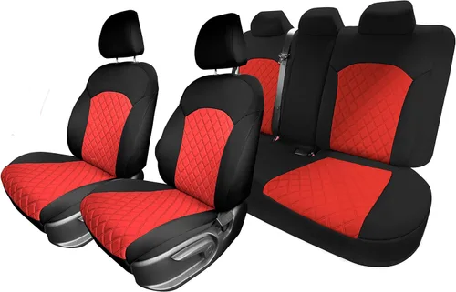 Vista 10 de FH Group Fundas de asiento de automóvil de ajuste personalizado específicamente hechas para Kia Forte 2019-2022, fundas de asiento de automóvil