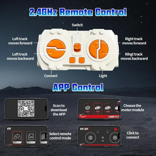 Vista 9 de Kit de construcción de robot STEM 3 en 1 588 piezas, robótica
