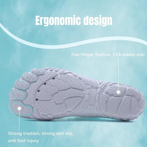 Vista 4 de YALOX Zapatos de agua para hombre y mujer, ultra ligeros, de secado rápido, zuecos de playa para nadar, caminar, velero, ocio y salidas familiares