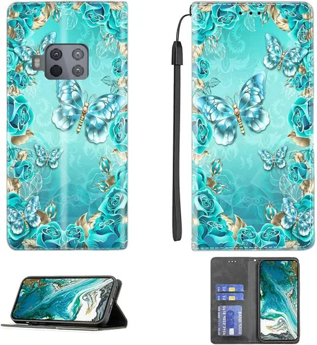 Vista 70 de jioeuinly ATT Motivate 2 - Funda compatible con ATT Motivate 2, funda con soporte abatible y cierre magnético DJS