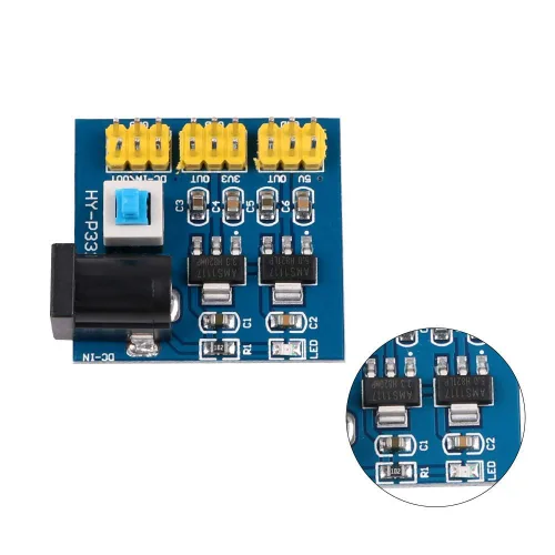 Vista 3 de 3.3V 5V 12V DC-DC Salida múltiple 6-12V Módulo convertidor de voltaje de entrada