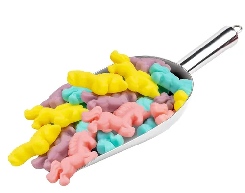Vista 2 de McCormicks, Caramelos gomosos de unicornios, tamaño a granel, 2.2 lbs/35.3 onzas., bolsa, (importado de Canadá)