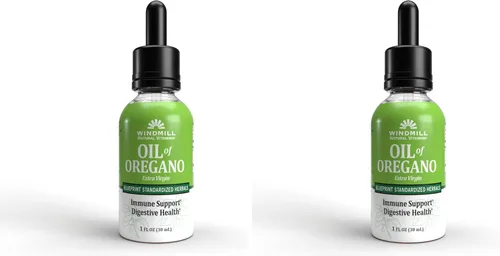 Vista 6 de Windmill Aceite de vitaminas naturales de orégano, mezcla de hierbas para apoyo inmunológico, apoya la salud digestiva, 1 onza líquida, 448 porciones