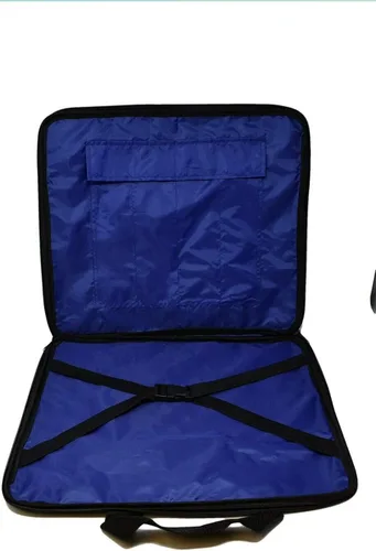 Vista 4 de Masonic Regalia Blue Lodge Master Mason + delantal + collar + guantes + estuche- Paquete, Negro