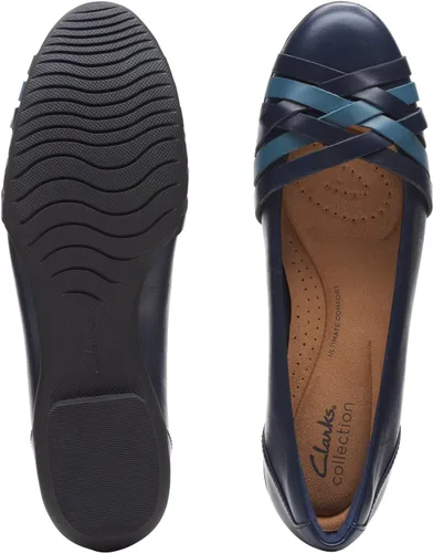 Vista 6 de Clarks Zapatos planos de ballet Sara Clover para mujer