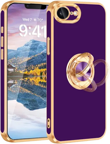Vista 64 de Fingic Funda para iPhone 11, Funda para iPhone 11 con Soporte de Anillo [Soporte de Anillo Giratorio de 360° Base Magnética]