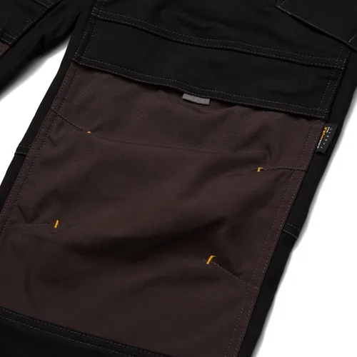 Vista 6 de CAT H2O Defender - Pantalones de trabajo resistentes al agua para hombre con rodillas reforzadas, bolsillo tipo cargo con fuelle y bolsas