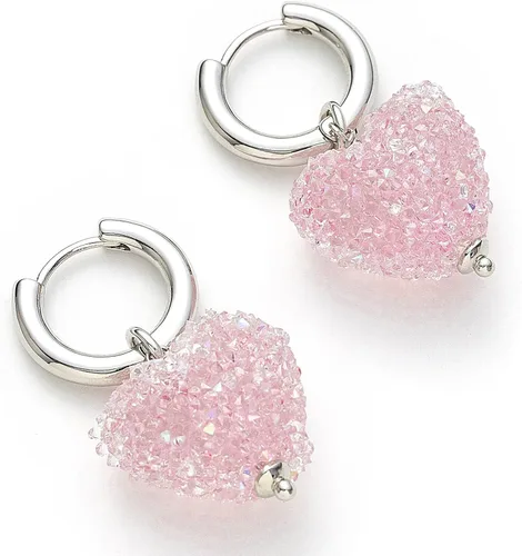 Vista 2 de C.Paravano Aretes de aro para mujer Aretes de aro Aretes colgantes para mujer