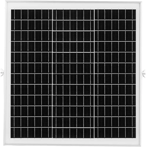 Vista 9 de VEVOR Cargador de Batería de Panel Solar de 20W 12V, Cargador de Goteo Mantenedor de Batería Solar con Controlador MPPT Inteligente y Soporte