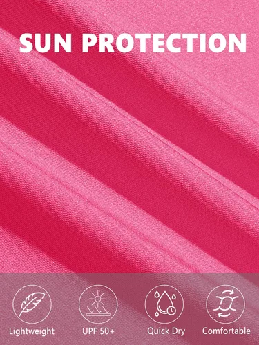 Vista 6 de TACVASEN Polo de manga corta con cuello en V para mujer, con protección solar UPF 50+, secado rápido, para golf