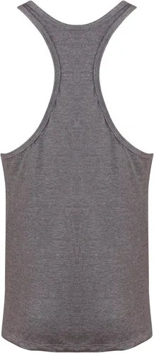 Vista 2 de Gold's Gym 2016 Muscle Joe Premium Stringer Chaleco Hombres Fitness Entrenamiento Gimnasio Y-Back Tank Top Gris Marga Grande
