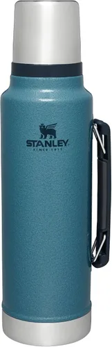 Vista 8 de Stanley Botella clásica legendaria al vacío de 1 cuarto de galón, boca ancha con tapa de taza a prueba de fugas, mantiene las bebidas calientes