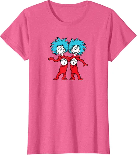 Vista 71 de Dr. Seuss Thing 1 Thing 2 Buddies - Camiseta Negro