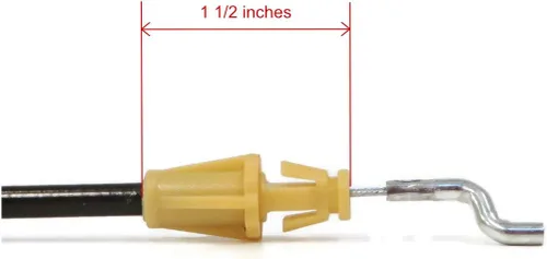Vista 3 de The ROP Shop Cable de compromiso de cubierta w/muelle MTD Troy Bilt 946-04173E 746-04173 Piezas de cortacésped