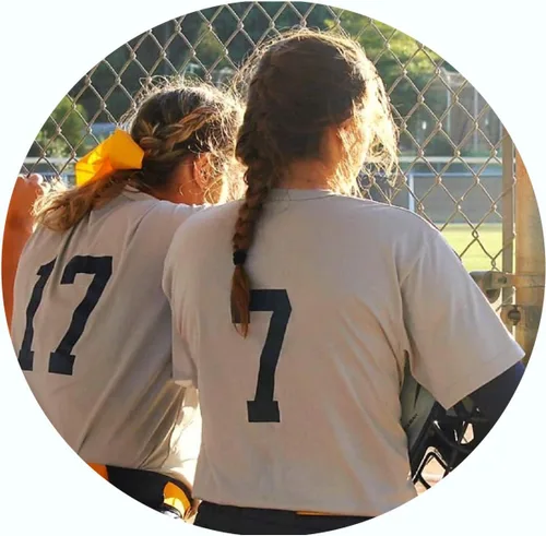 Vista 2 de Pendientes de sóftbol Poste de diamantes de imitación de plata brillante amarillo Fastpitch 0.551 in Sport Fashion Pair by Kenz Laurenz, Plata
