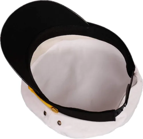 Vista 2 de Sailor Ship Yacht Boat Captain Hat Costume Accessories - Sailor Cap,Wooden Pipe,Aviator Sunglasses