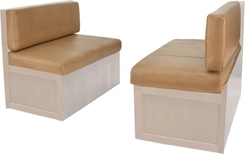 Vista 8 de RecPro Cojines para cabina de comedor RV con espuma viscoelástica cama de remolque de caravana (castaño, 36 pulgadas)