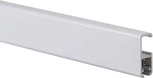 Vista 8 de STAS Cliprail Pro - Juego de sistema para colgar fotos, color negro, cubre 4.92 pies de espacio de pared, riel de fotos resistente y kit de galería