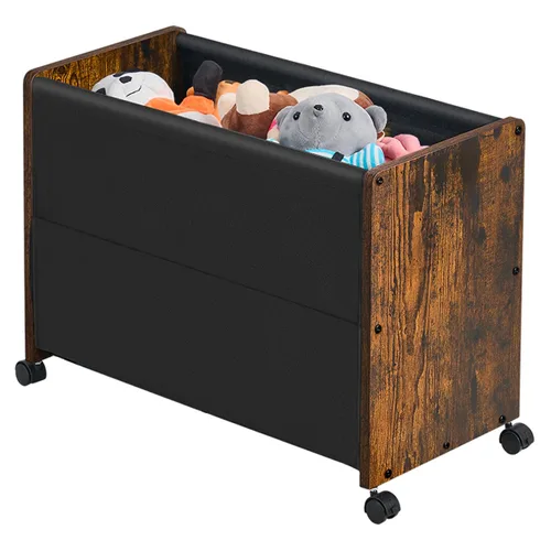Vista 9 de Caja de juguetes, organizador de almacenamiento de juguetes, caja de juguetes para niños y niñas, baúl de almacenamiento de juguetes para niños