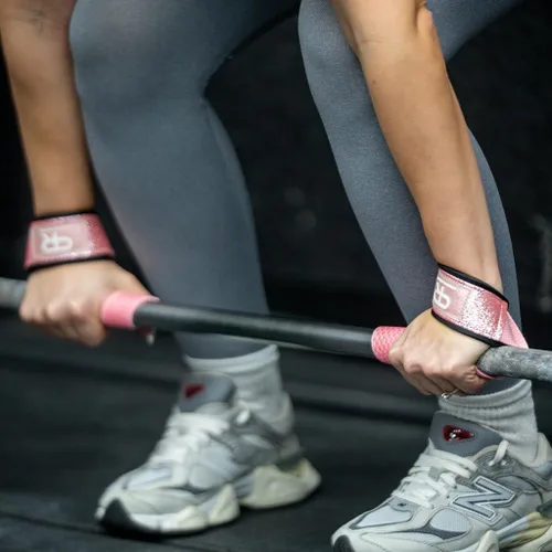 Vista 6 de PR Personal Record - Correas de Levantamiento - Correas de Muñeca de Súper Resistencia sin Deslizamiento para Levantamiento de Pesas, Algodón Extra