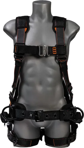 Vista 2 de FRONTLINE FALL PROTECTION Arneses + Anillo en D + Múltiples Estilos + Cumple con OSHA y ANSI