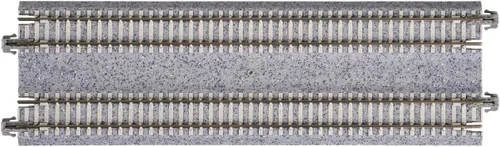 Vista 2 de Kato USA Inc. N 7-5/16 Bridas concretas rectas de doble pista 2 KAT20012 N Track
